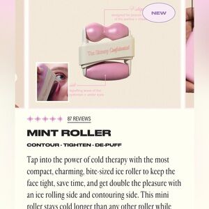 The skinny confidential mint ice roller